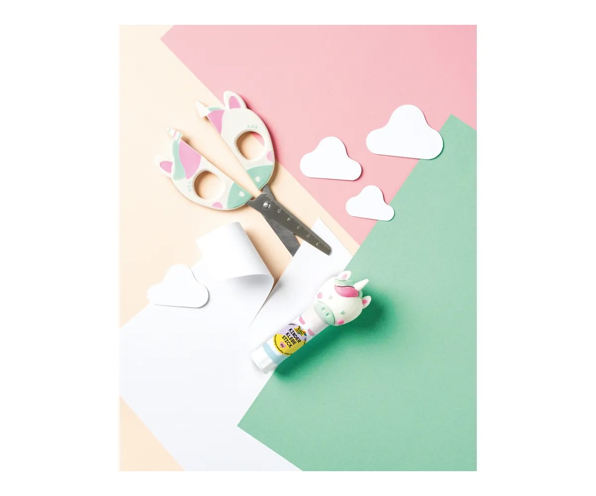 Cola infantil em bastão de unicórnio