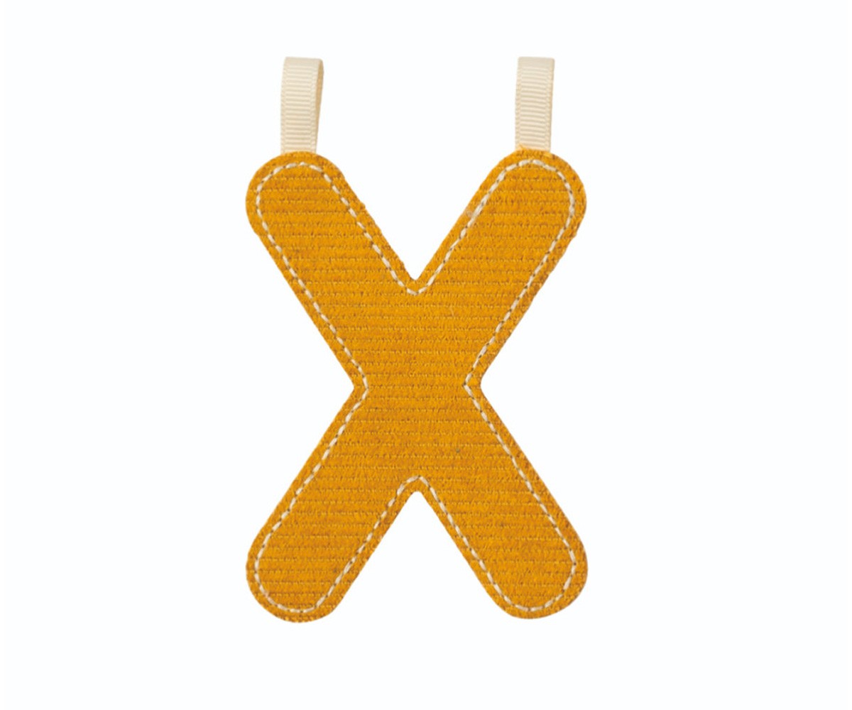 Lettera Tela Lilliputiens Reversibile Fosforescente X