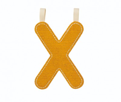 Lettera Tela Lilliputiens Reversibile Fosforescente X