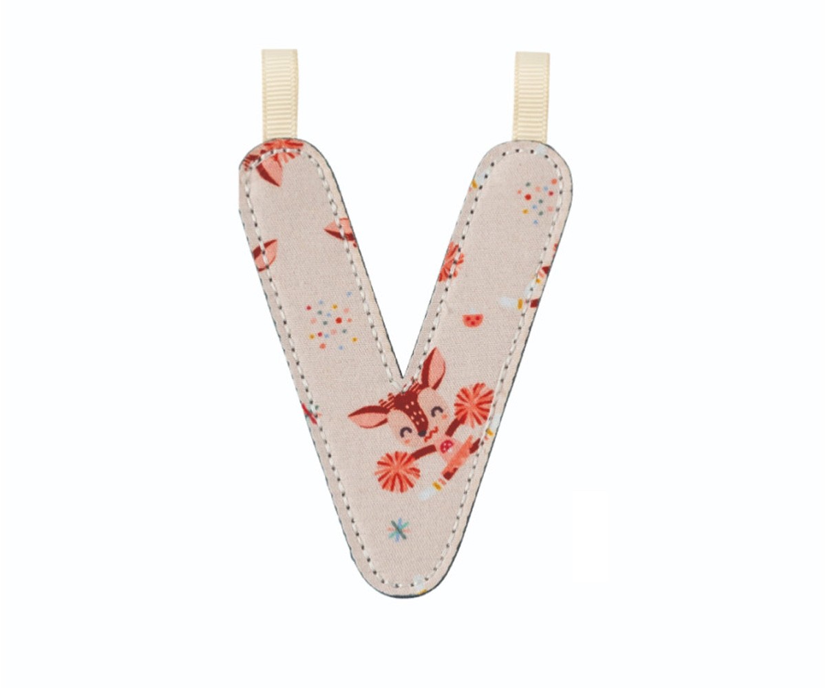 Lettera Tela Lilliputiens Reversibile Fosforescente V