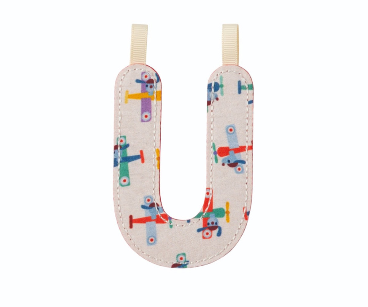 Lettera Tela Lilliputiens Reversibile Fosforescente U