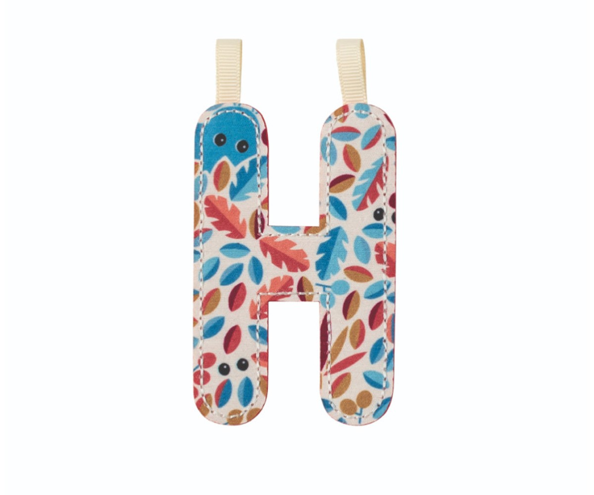 Lettera Tela Lilliputiens Reversibile Fosforescente H