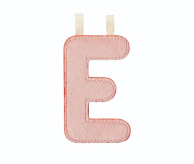 Lettera Tela Lilliputiens Fosforescente E Rosa