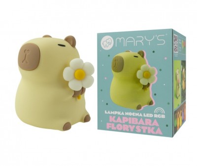 Luz Nocturna LED Capybara Florista