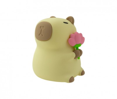 Luz Nocturna LED Capybara Florista