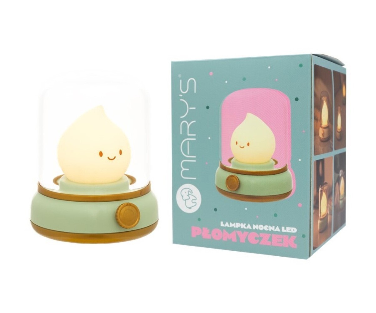 Veilleuse LED Flamme Verte