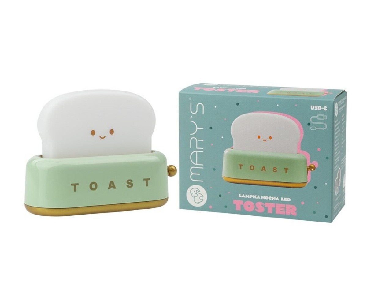 Veilleuse LED Grille Pain Vert