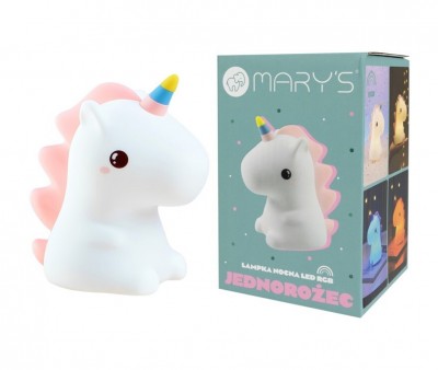 Luz Nocturna LED RGB Unicornio