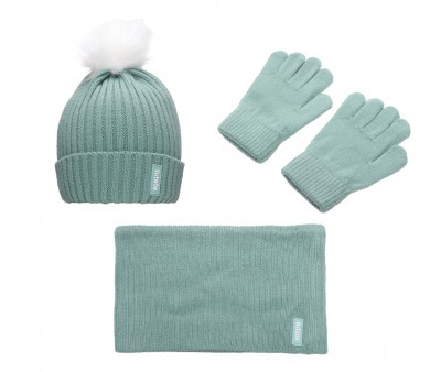 Ensemble Hiver Bonnet, Gants et Tour de Cou The Three Little Pigs