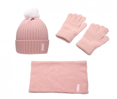 Ensemble Hiver Bonnet, Gants et Tour de Cou Little Red