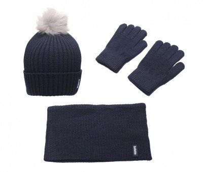 Ensemble Hiver Bonnet, Gants et Tour de Cou Magical Forest