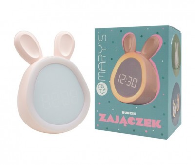 Réveil pour Enfants Lapin Rose