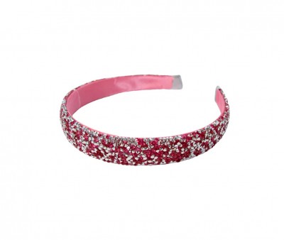 Serre-Tête Boutique Gummy Glitter Rose