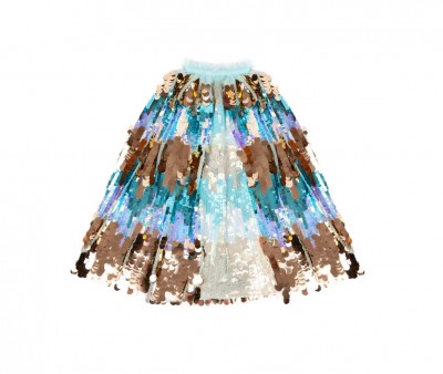 Sequin Cape for Kids The 5th Avenue Mermalicious