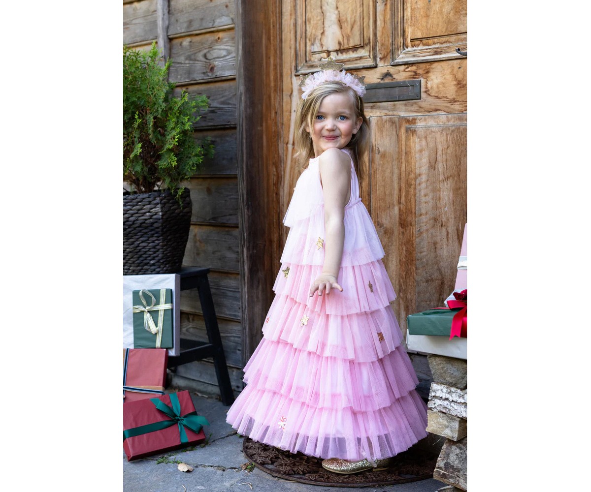 Travestimento Albero di Natale con Cerchietto Blush