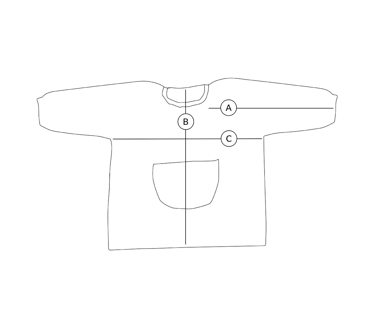 Tablier Personnalisable avec Poche Centrale Étoile Pistache