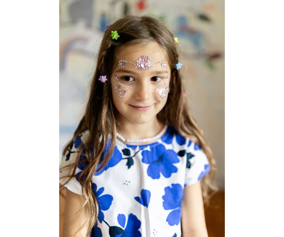 10 Mini Pinces Étoiles Arc-en-Ciel