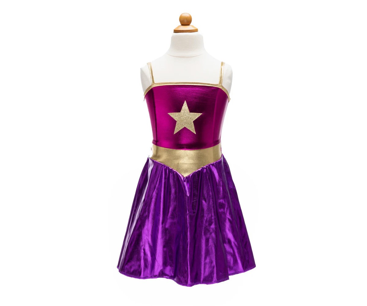Abito Super Heroe Star 4-6 anni