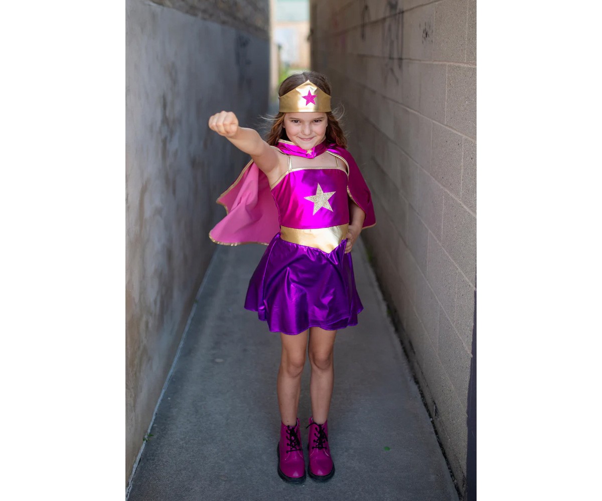 Abito Super Heroe Star 4-6 anni