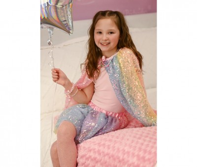 Falda Lentejuelas Ombre Sequins Ombre 4-6 años