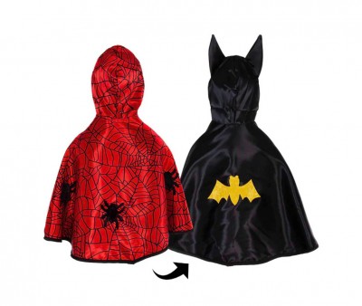 Capa Reversible Murciélago-Araña