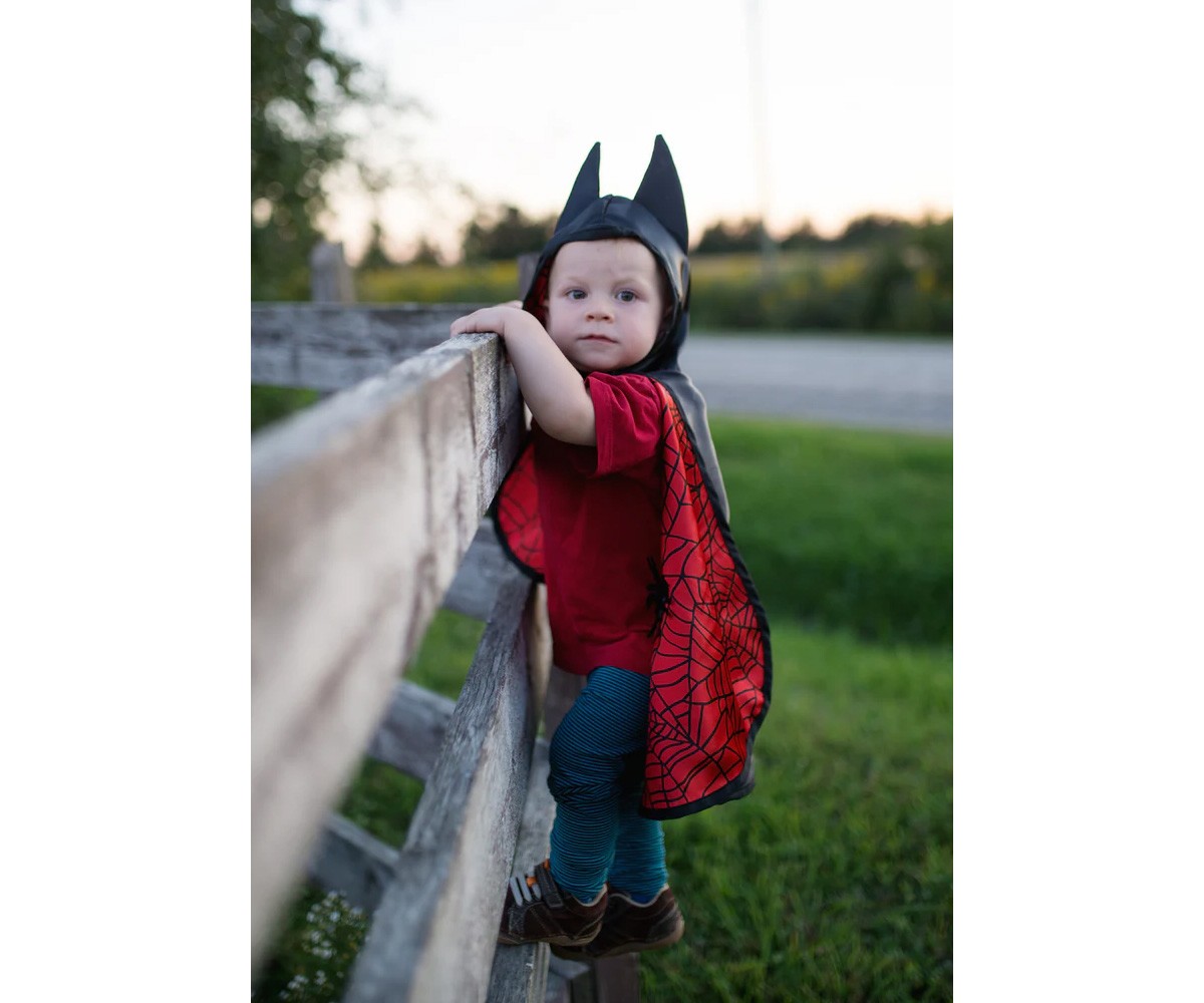 Capa reversível Bat-Spider