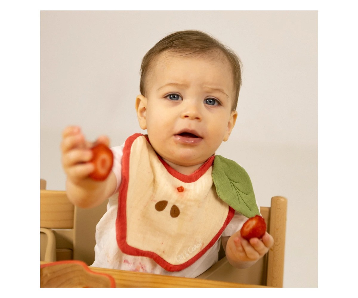 Bavoir Pepa The Apple