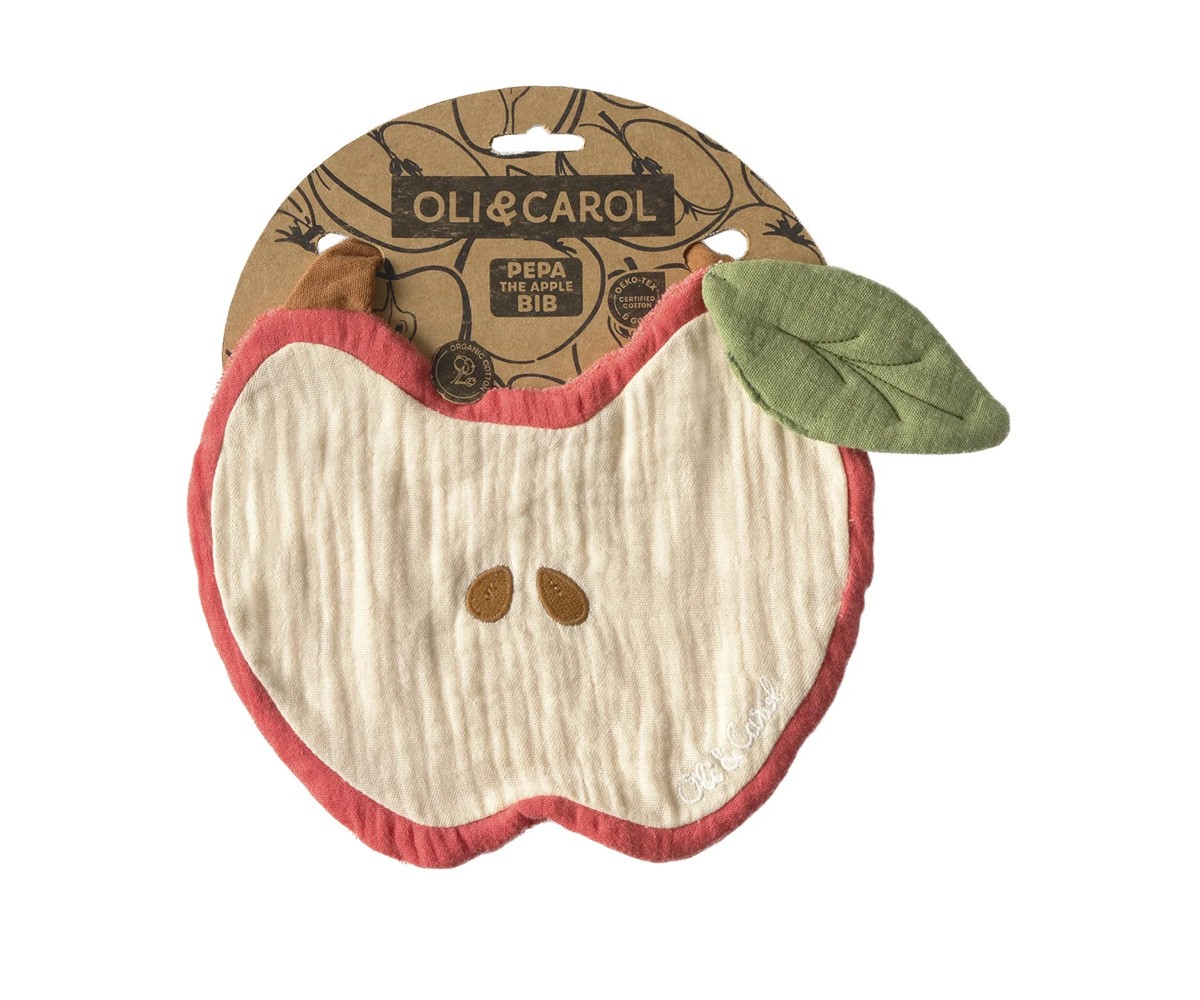 Bavoir Pepa The Apple