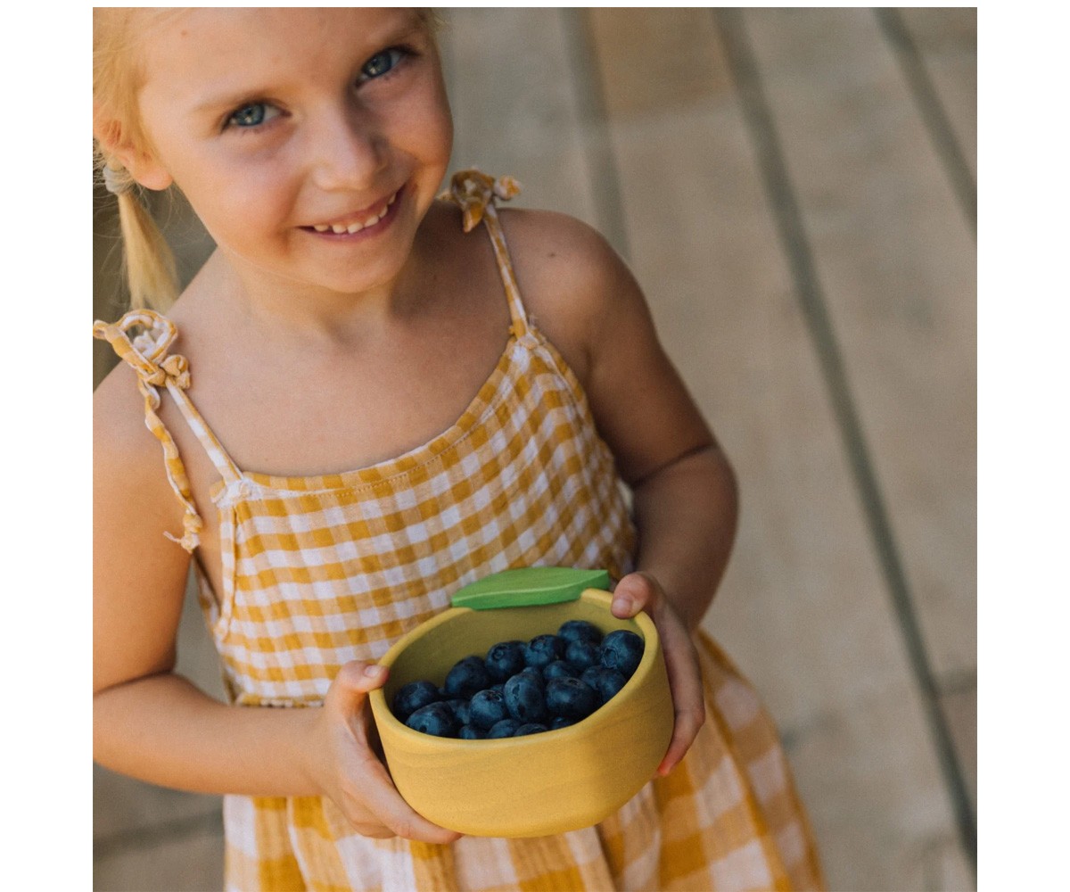 Bol et Cuillère en Bois pour Enfant Lou The Lemon