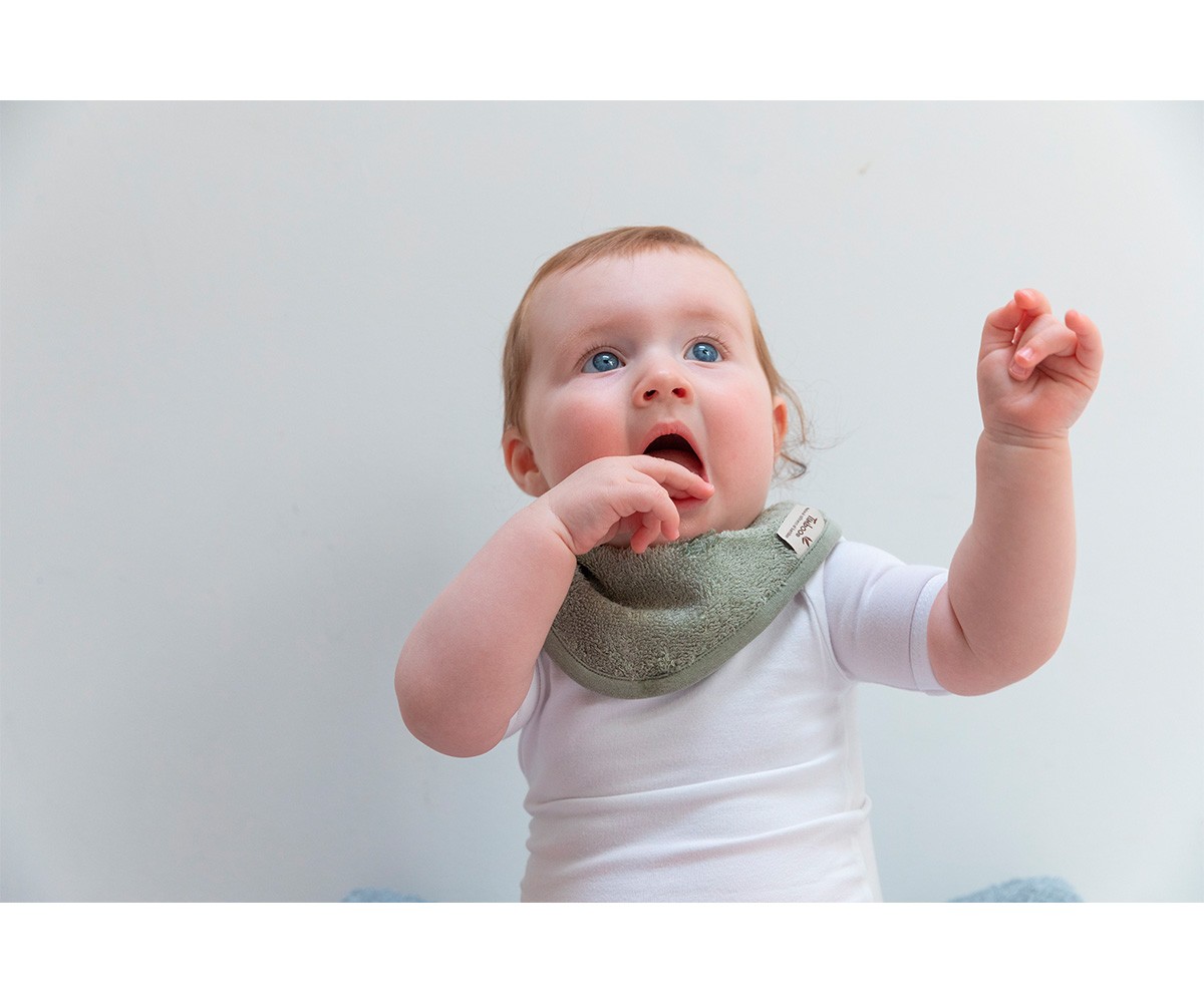 Seca babinhas Personalizável Timboo Whisper Green