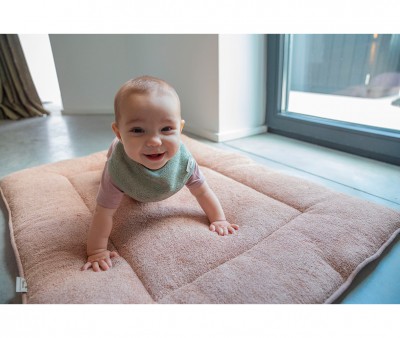 Petit bavoir Timboo Whisper Green personnalisable