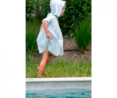Poncho Timboo Riviera Blue Personalizzabile