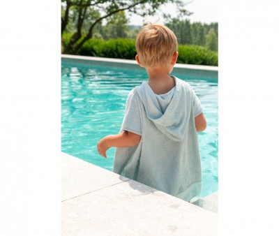 Poncho Timboo Riviera Blue Personalizzabile
