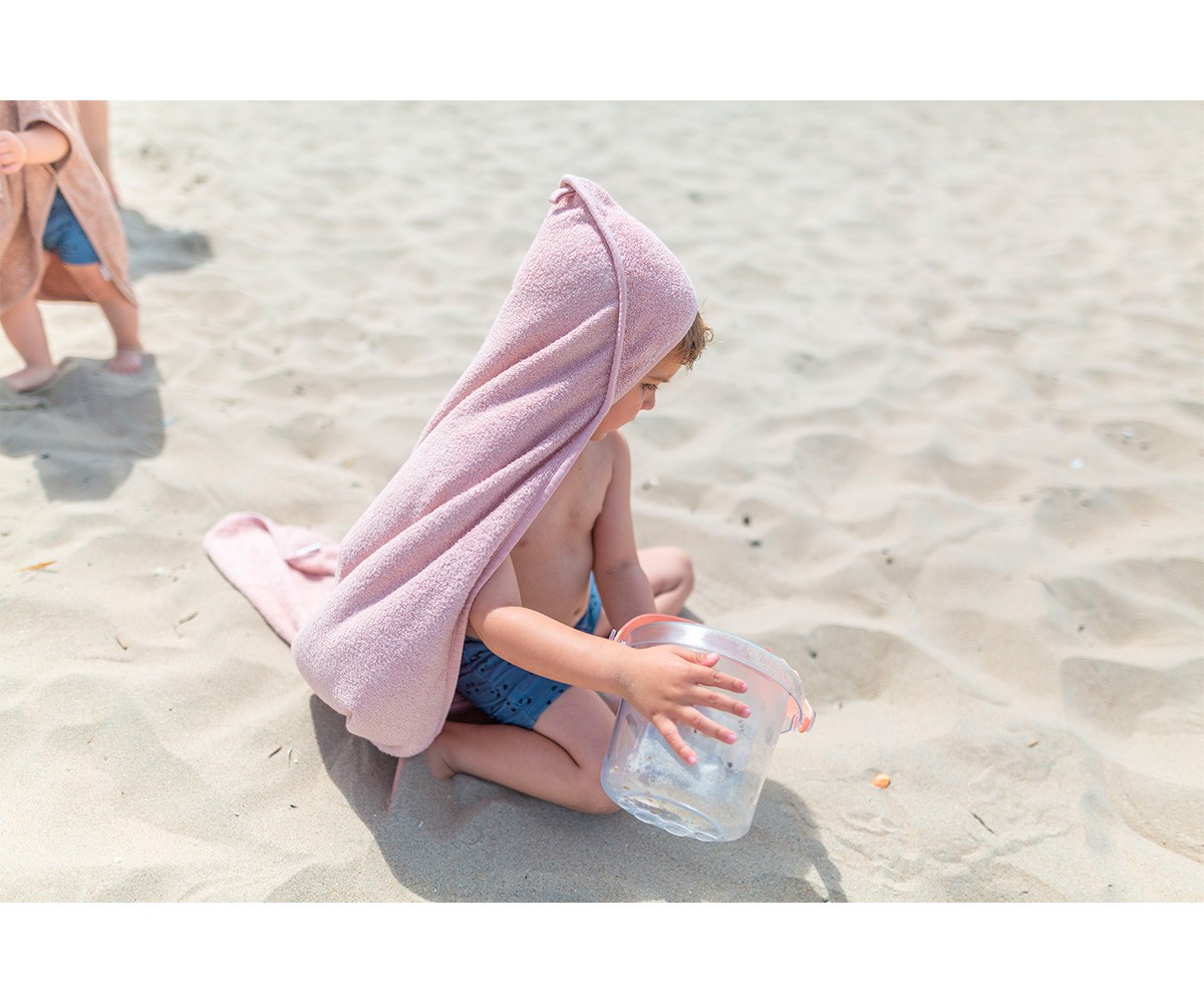 Capa / Toalla de Baño Timboo Grande Misty Rose Personalizable