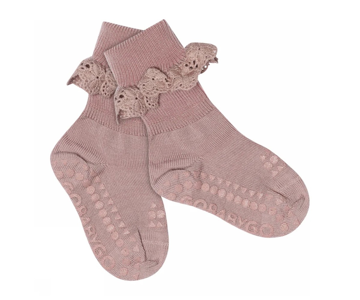 Calcetines Suela Antideslizante Lana Merino Woodrose