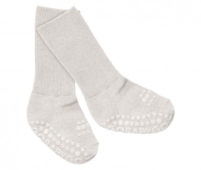 Calcetines Suela Antideslizante Bambú Glitter Ivory