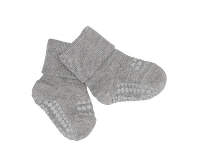 Calcetines Suela Antideslizante Bambú Grey Melagne