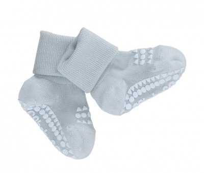 Calcetines Suela Antideslizante Bambú Azul Sky