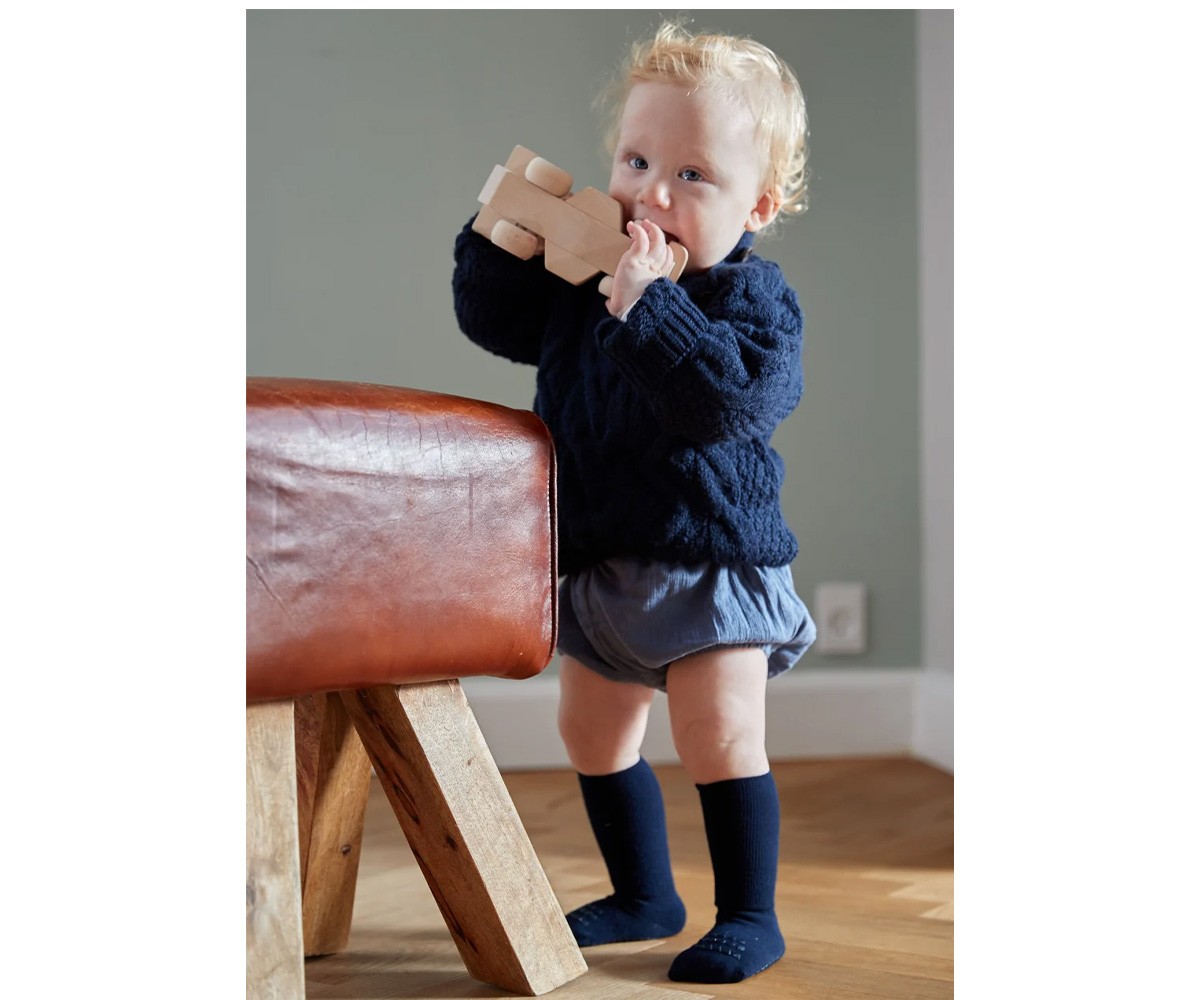 Calzine Antiscivolo Bambu Dark Blue