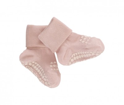 Calcetines Suela Antideslizante Bambú Soft Pink