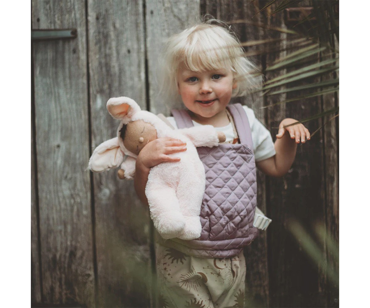 Portabebés Lavender para Muñeco Dinkum Doll