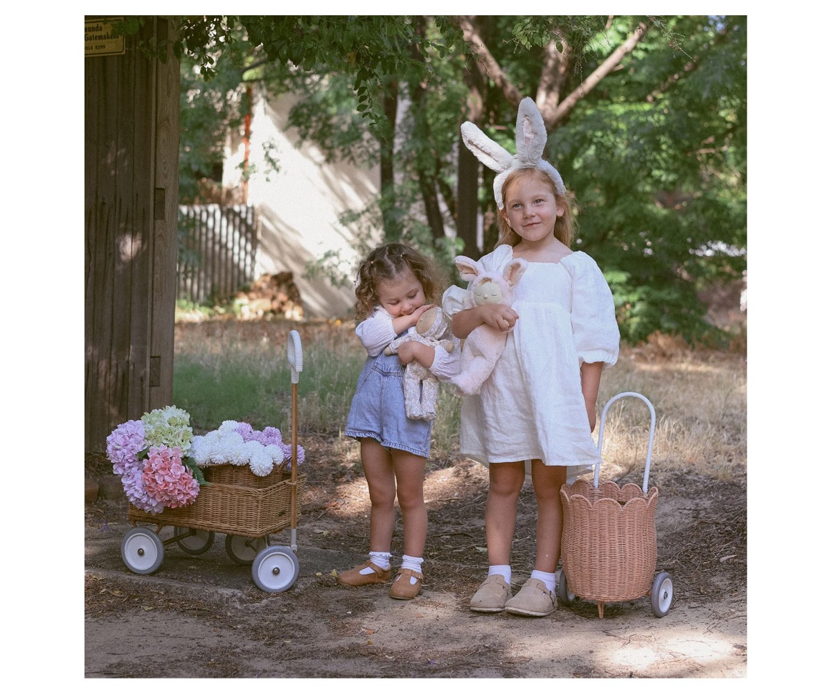 Carrito Ratán Luggy Petal