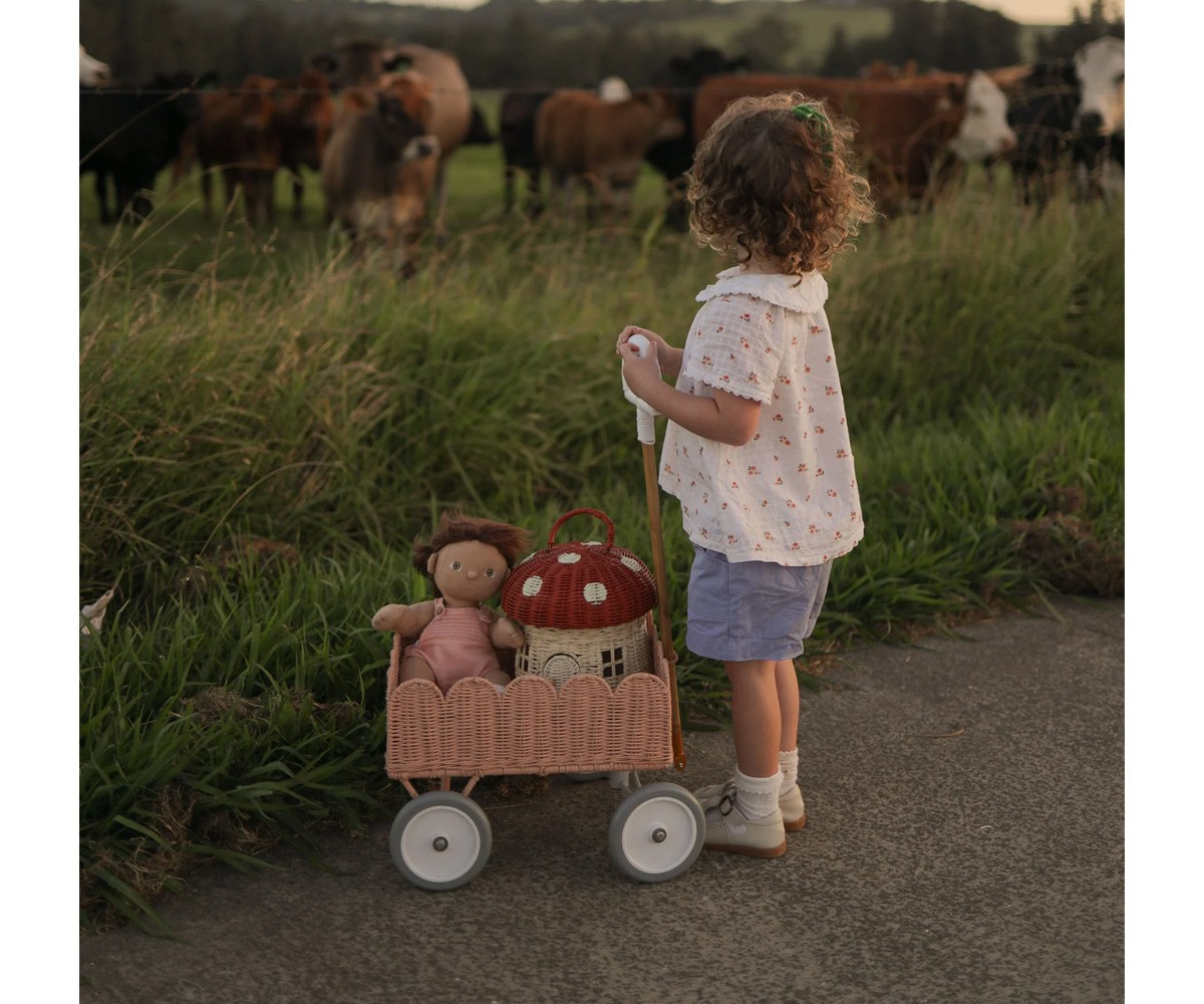Vagón de Arrastre Seashell Pink