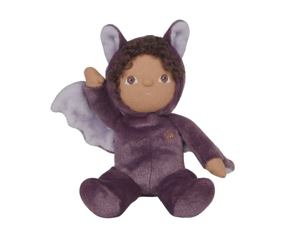 Muñeco Dinky Dinkum Bowie Bat Purple