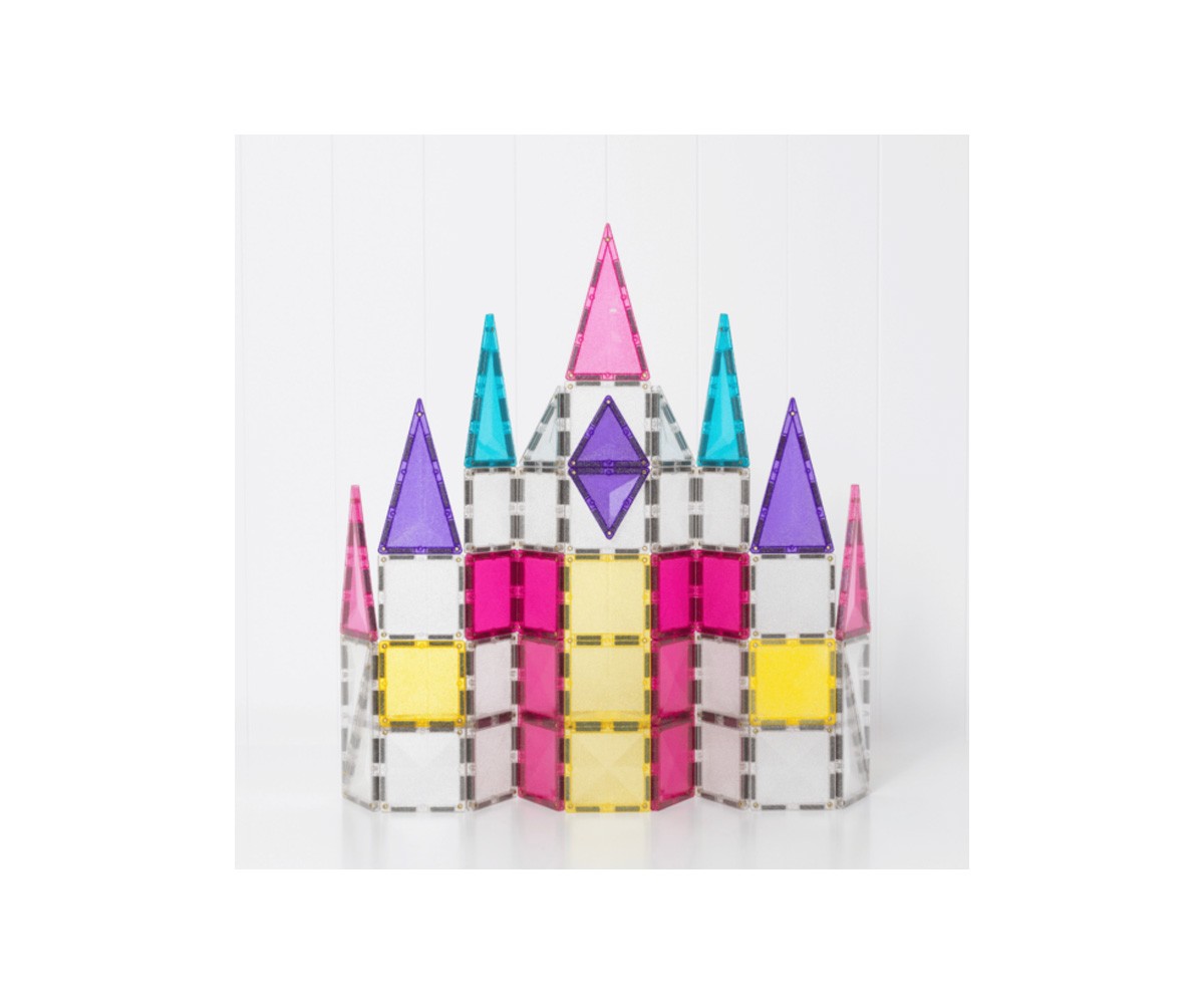 Construcción Connetix Glitter Unicorn 56 piezas