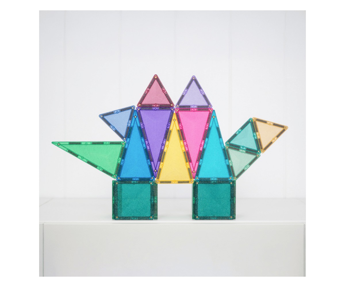 Construcción Connetix Glitter Castle 48 piezas