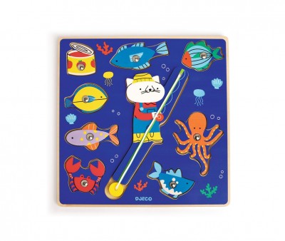 Quebra-cabe?a incorpor?vel e cor de peixe