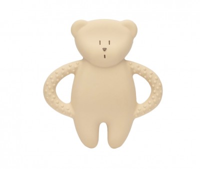 Mordedor de Caucho Natural Oso Sand