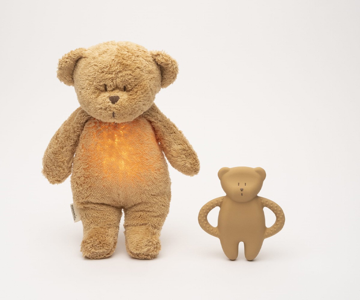 Mordedor de Borracha Natural Urso Polar Capuccino