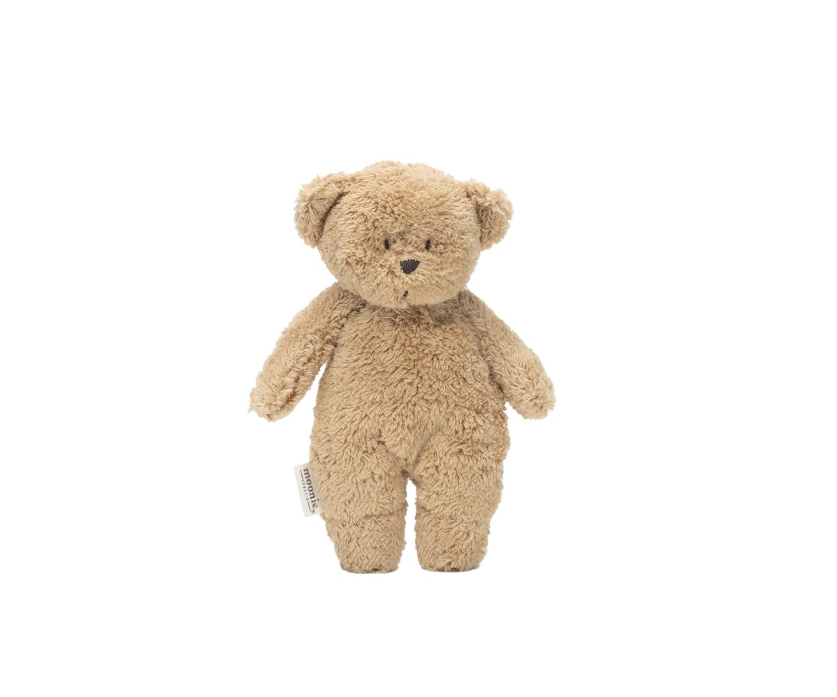 Peluche Sensorial Oso Pequeño Moonie Capuccino